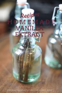 Homemade Vanilla Extract