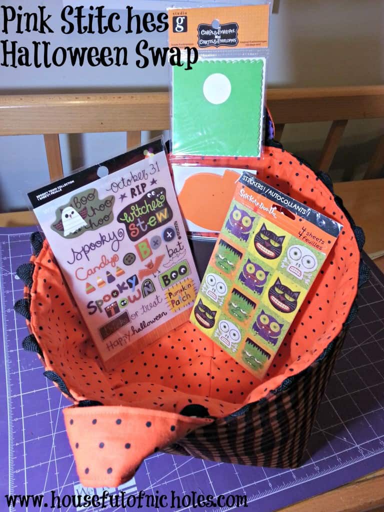 Pink Stitches Halloween Swap