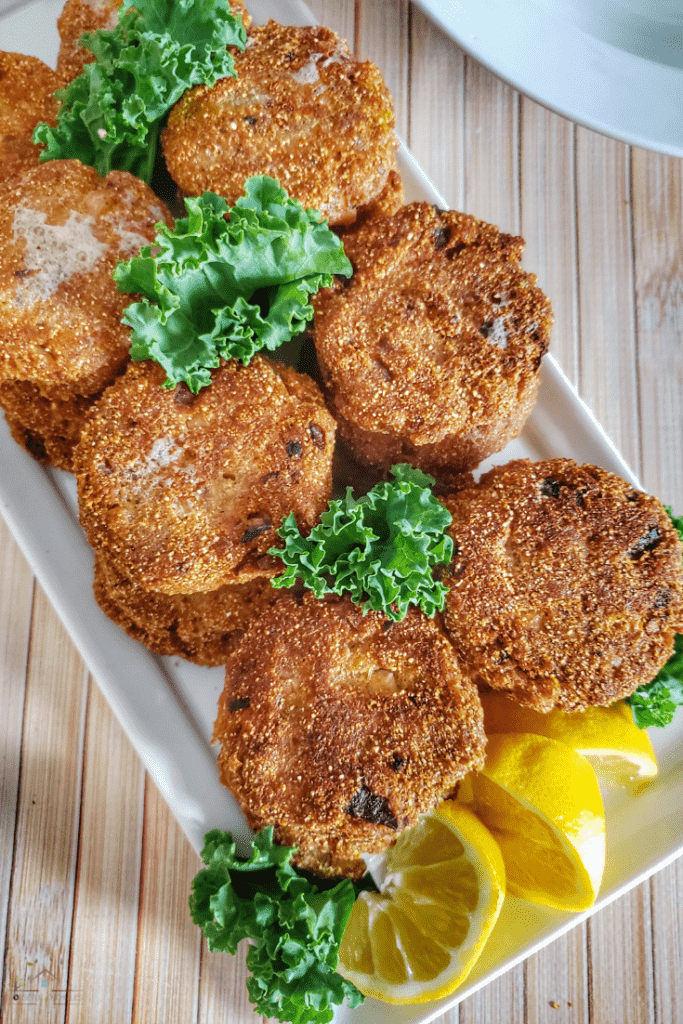 These easy to make salmon croquettes will be the hit of breakfast, lunch, brunch, or dinner. Paired with rice or grits - they're sure to be a regular in your household. 