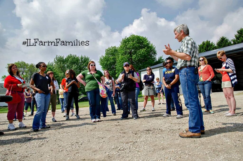 Jeschke Farm Tour Illinois Field Moms