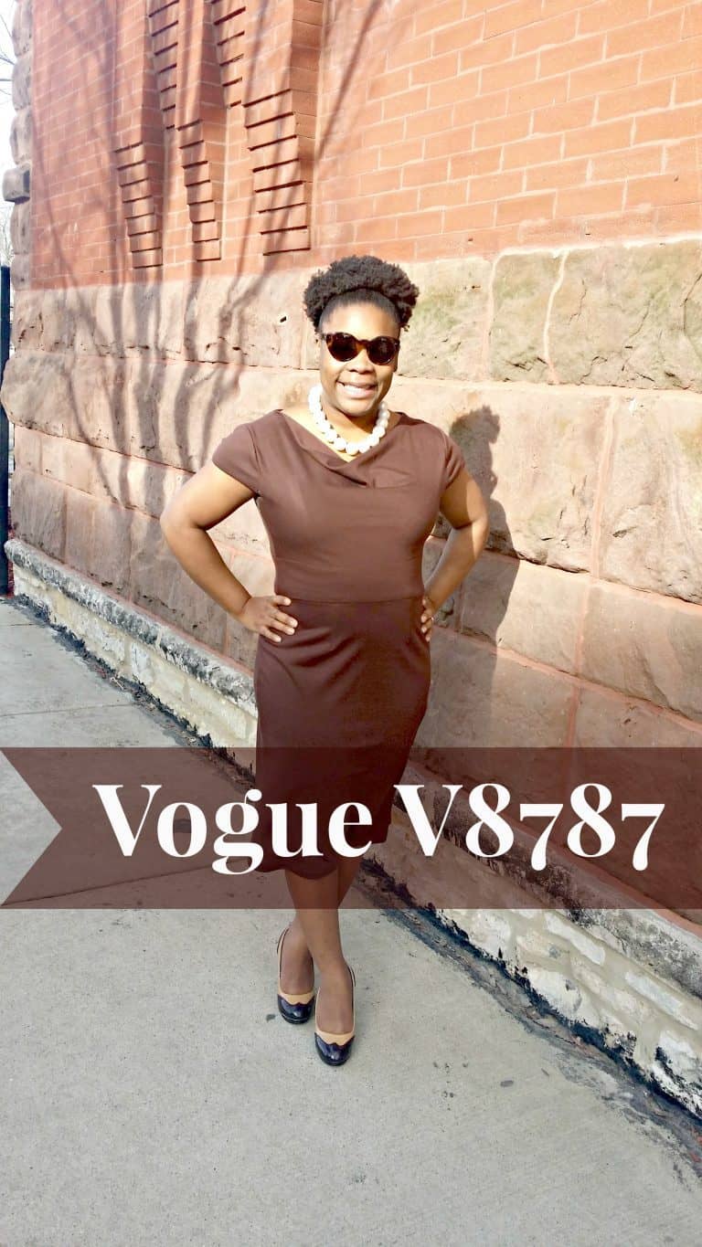 Vogue V8787 Pattern Review: Thread Filled Thursdays