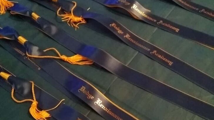 Passing the Torch and a Ribbon Pinning