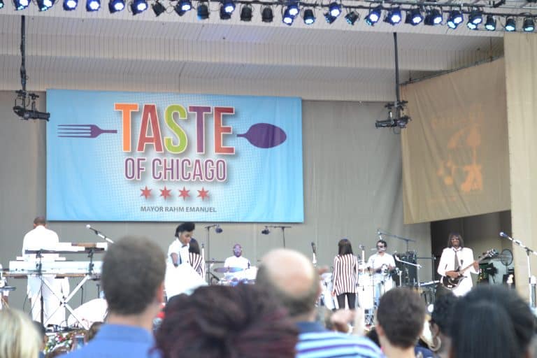 Janelle Monae at the Taste of Chicago