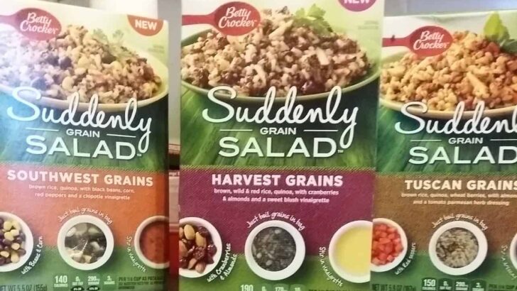 Easy Sides for School Days : Betty Crocker Suddenly Grain Salad