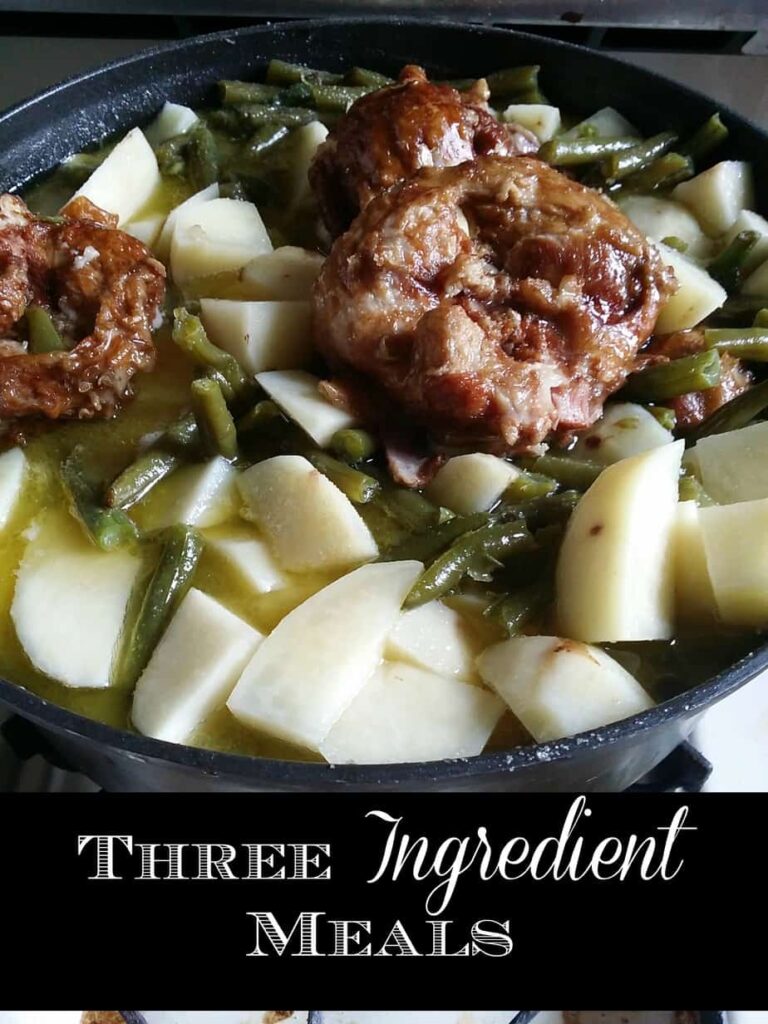 Three-Ingredient-Meal