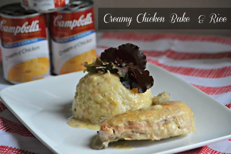 Creamy Baked Chicken and Rice