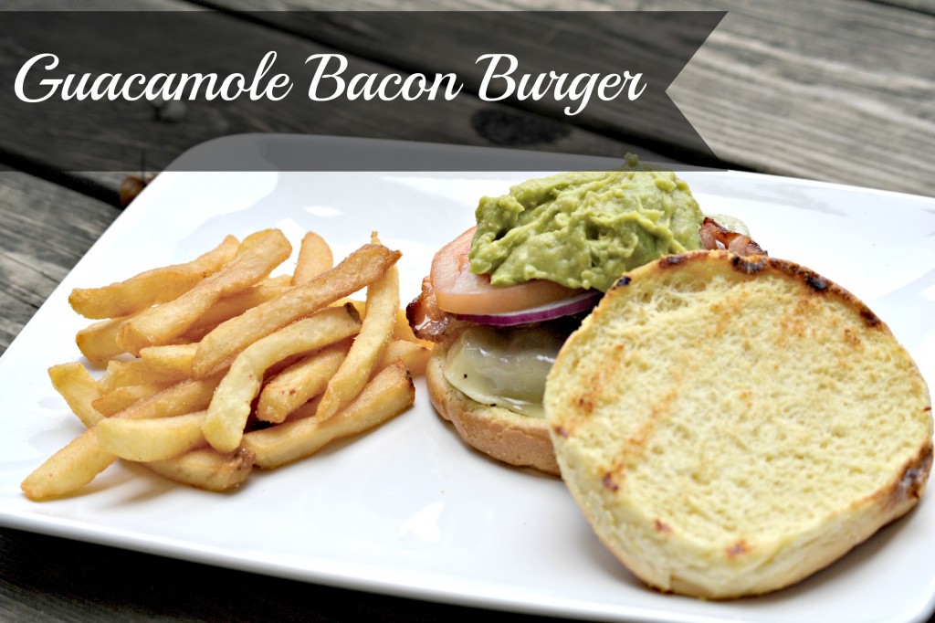 Peakfection Guacamole Bacon Burger 