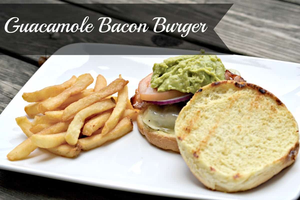 Peakfection Guacamole Bacon Burger