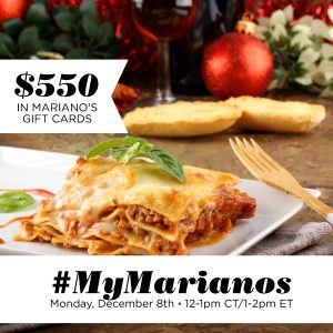MyMarianos Twitter Party
