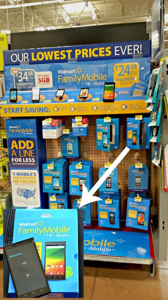 Walmart Family Mobile Display