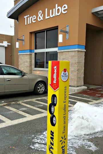 Drop Shop and Oil at Walmart