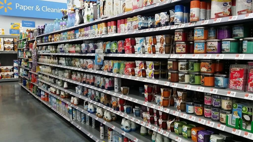 Smells Clean - Air Freshener Aisle at Walmart 