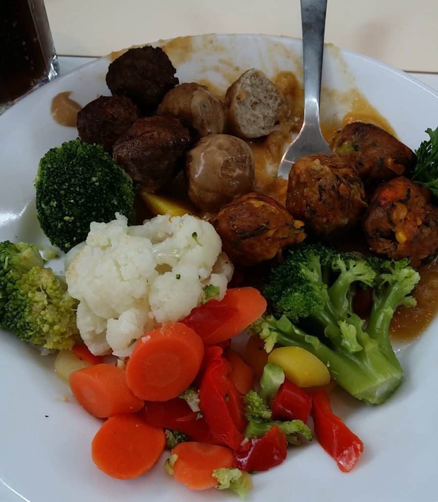 IKEA Cafeteria Meatballs 