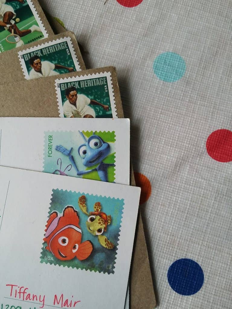 Why not add stamps with personality to your letters? 