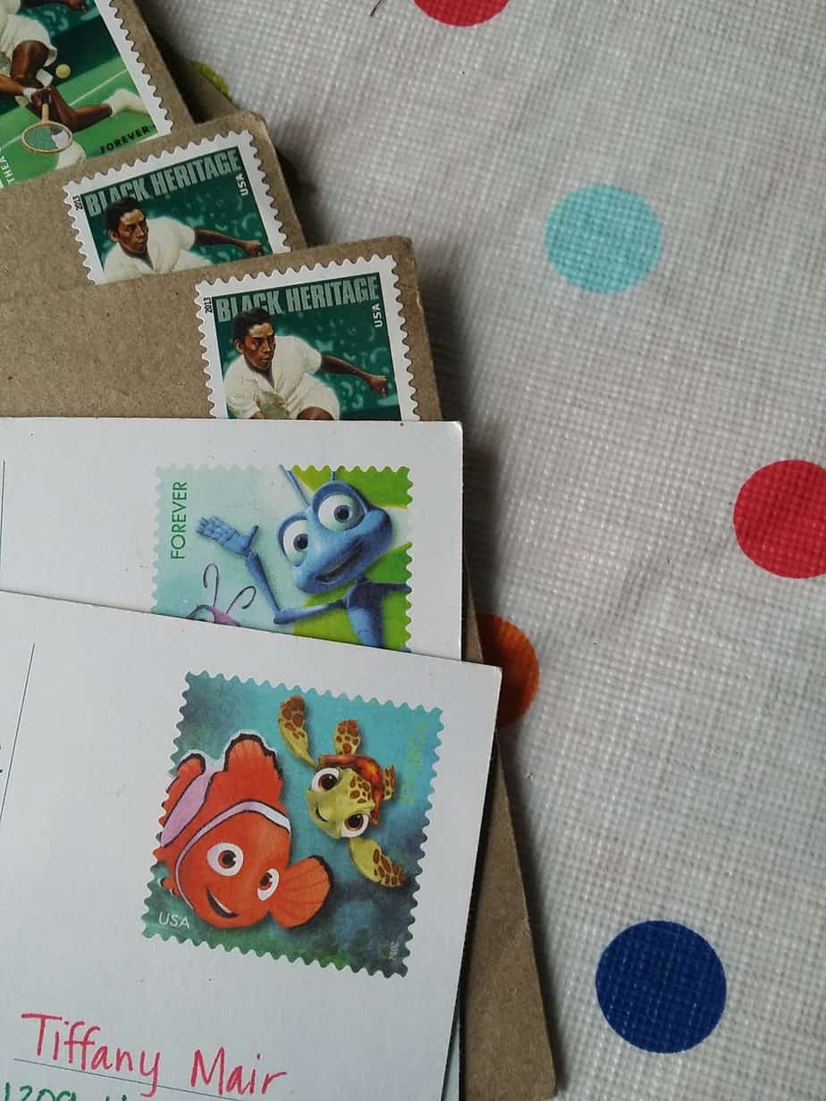 Why not add stamps with personality to your letters?