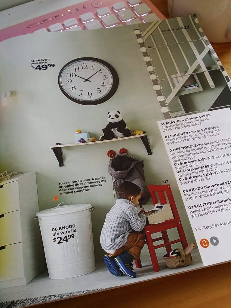 Bravur Wall Clock from IKEA 