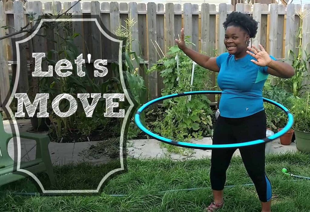 Hula Hooping to Increase Movement 