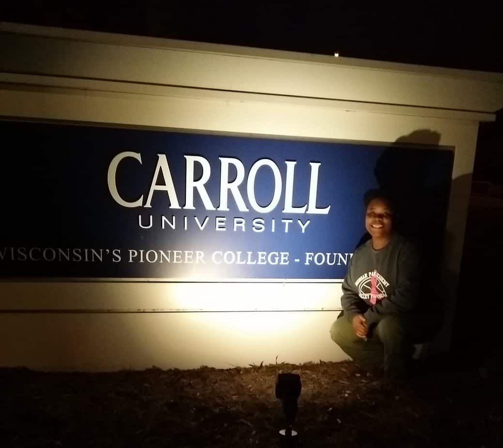 Visiting Carroll University (College) for old time's sake. 