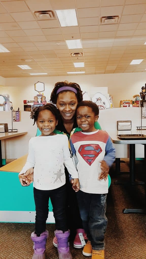Chuck E Cheese has wonderful party hosts! 