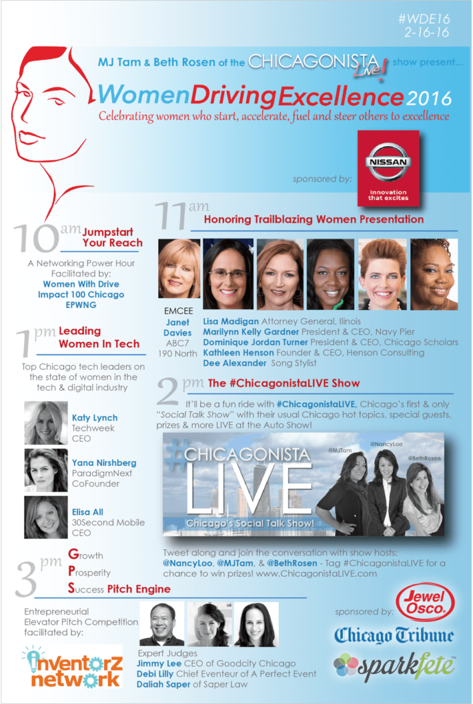 Chicago Auto Show Women Driving Excellence 2016 
