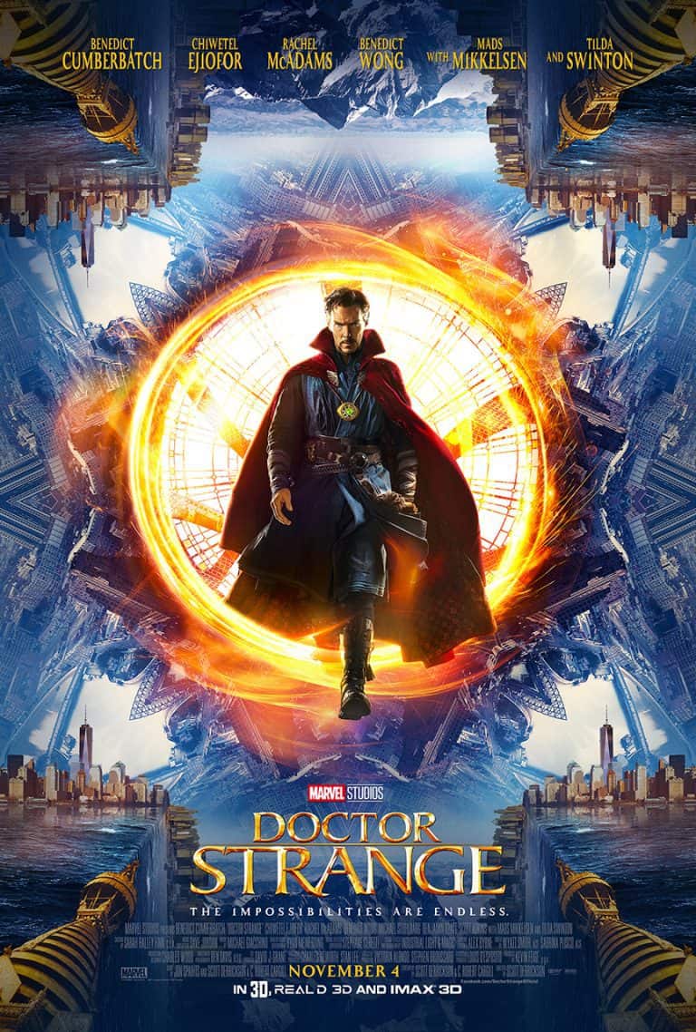 Doctor Strange in theaters November 4