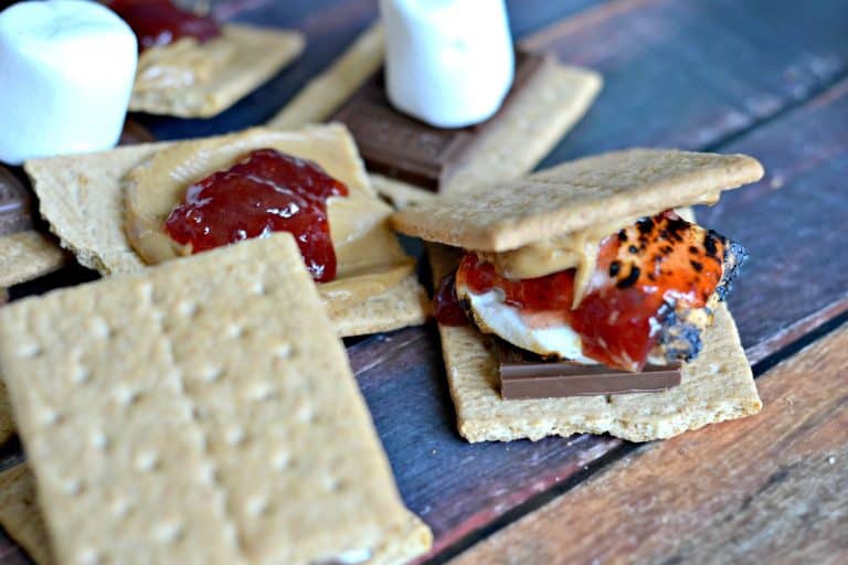Start School Like a Champion with Back to School PB&J S'mores