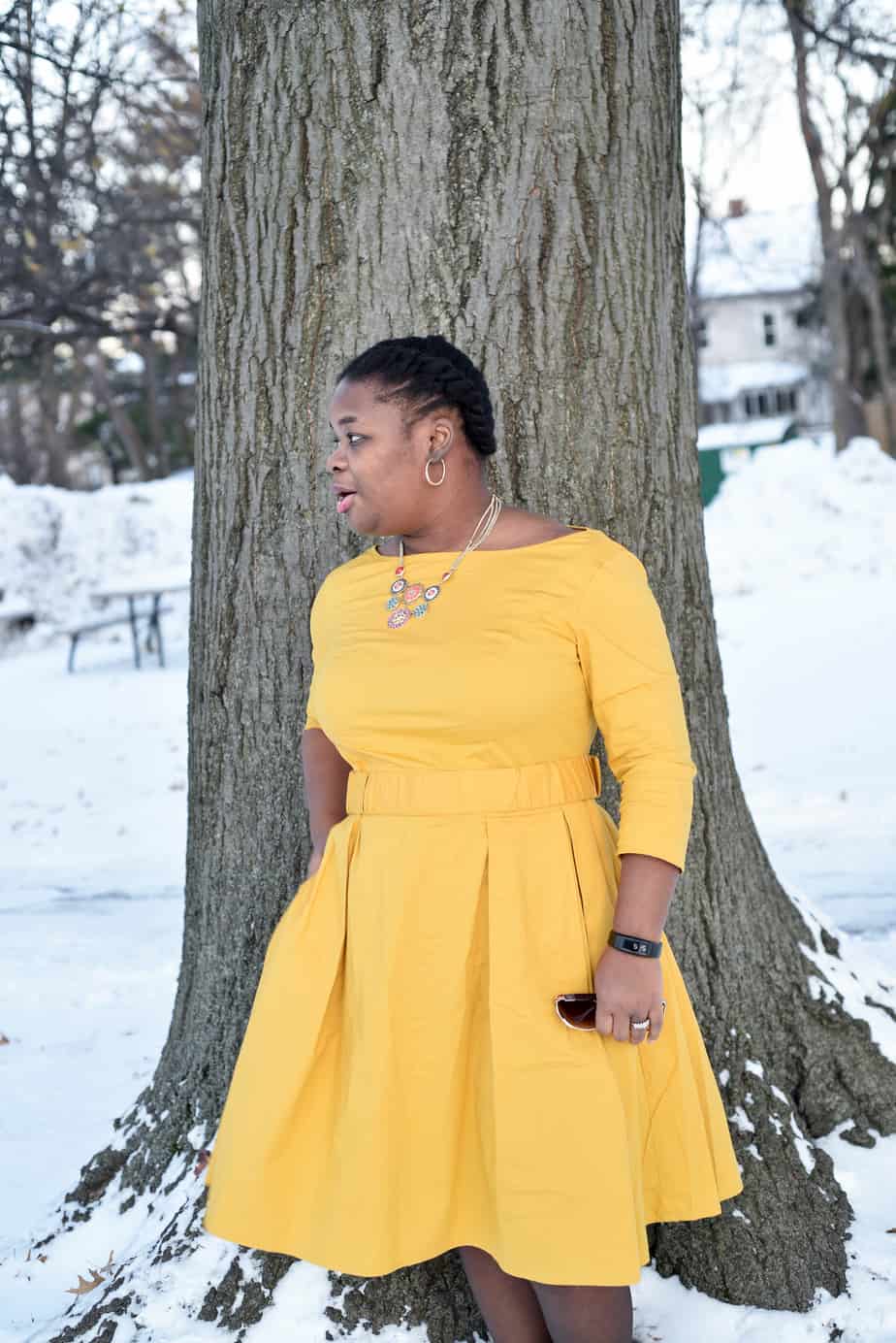 eShakti Poplin Dress 