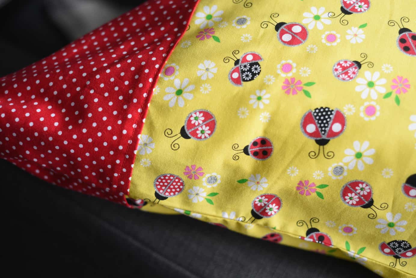 Learning to Sew a Pillowcase 