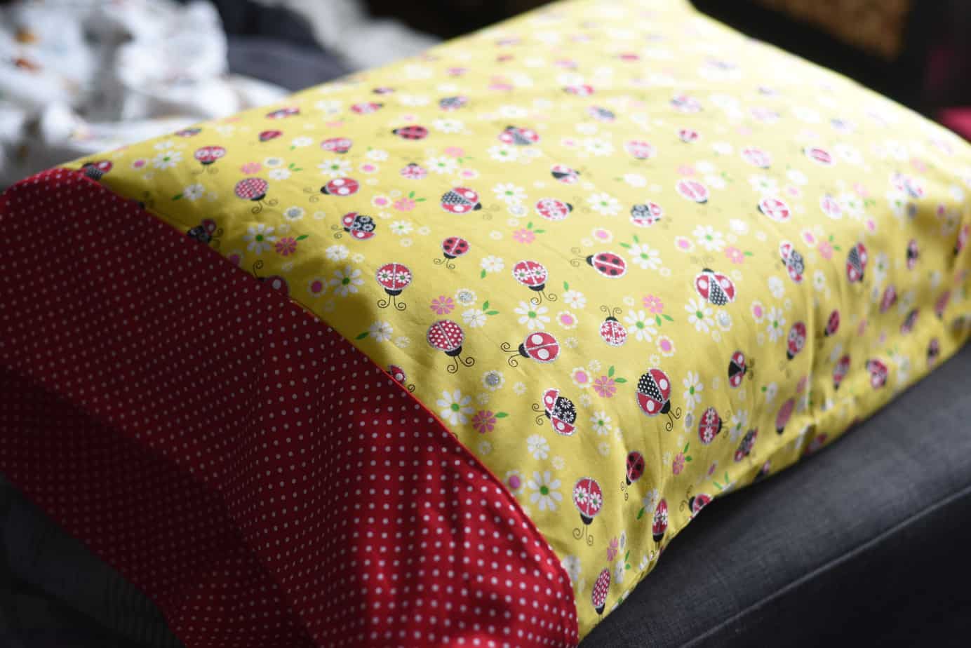 Learning to Sew a Pillowcase 