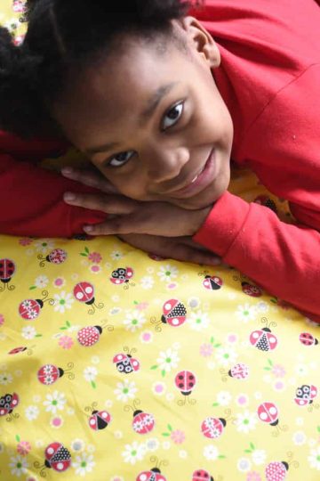 Learning to Sew a Pillowcase