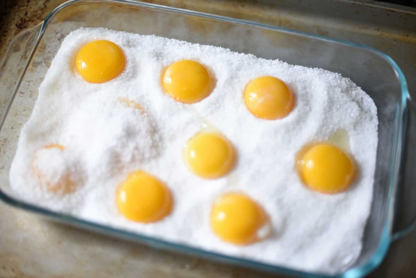 Salt Cured Eggs 