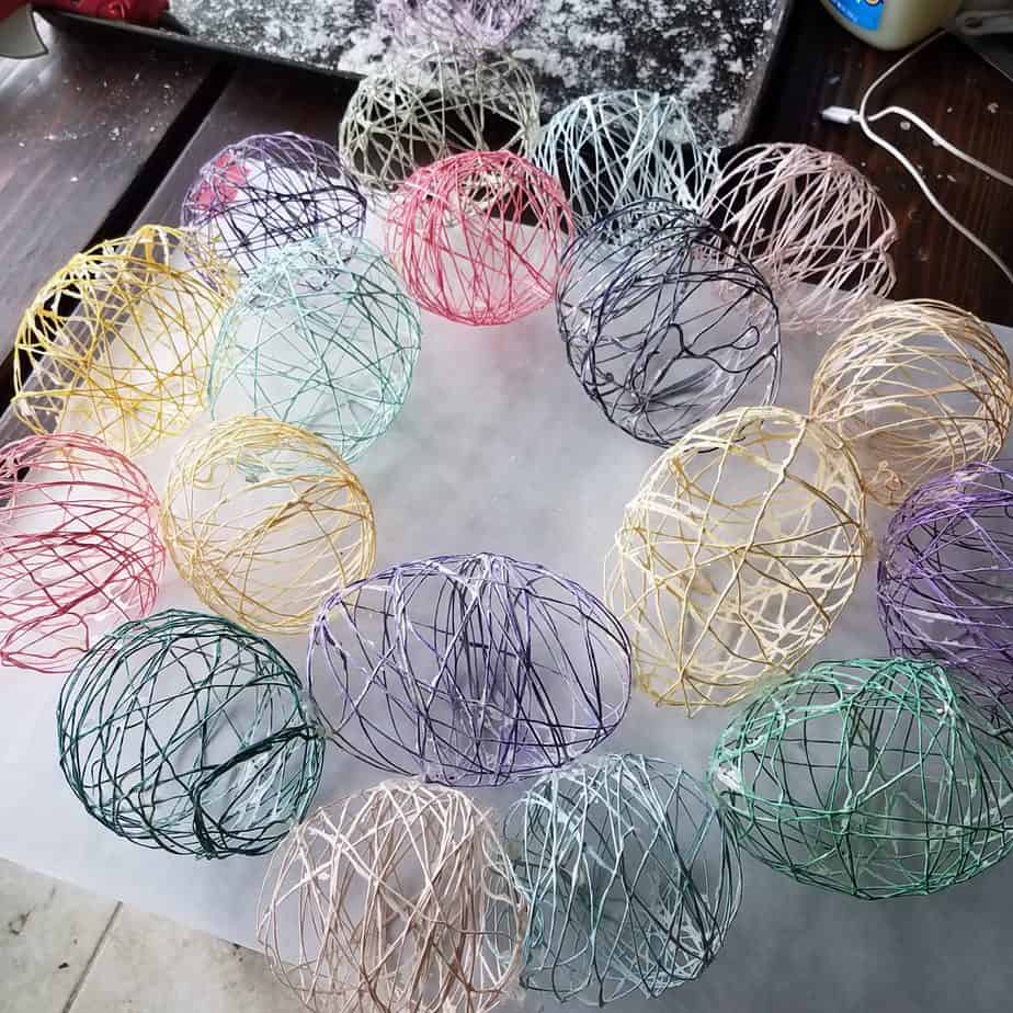 DIY Easter Egg Wreath