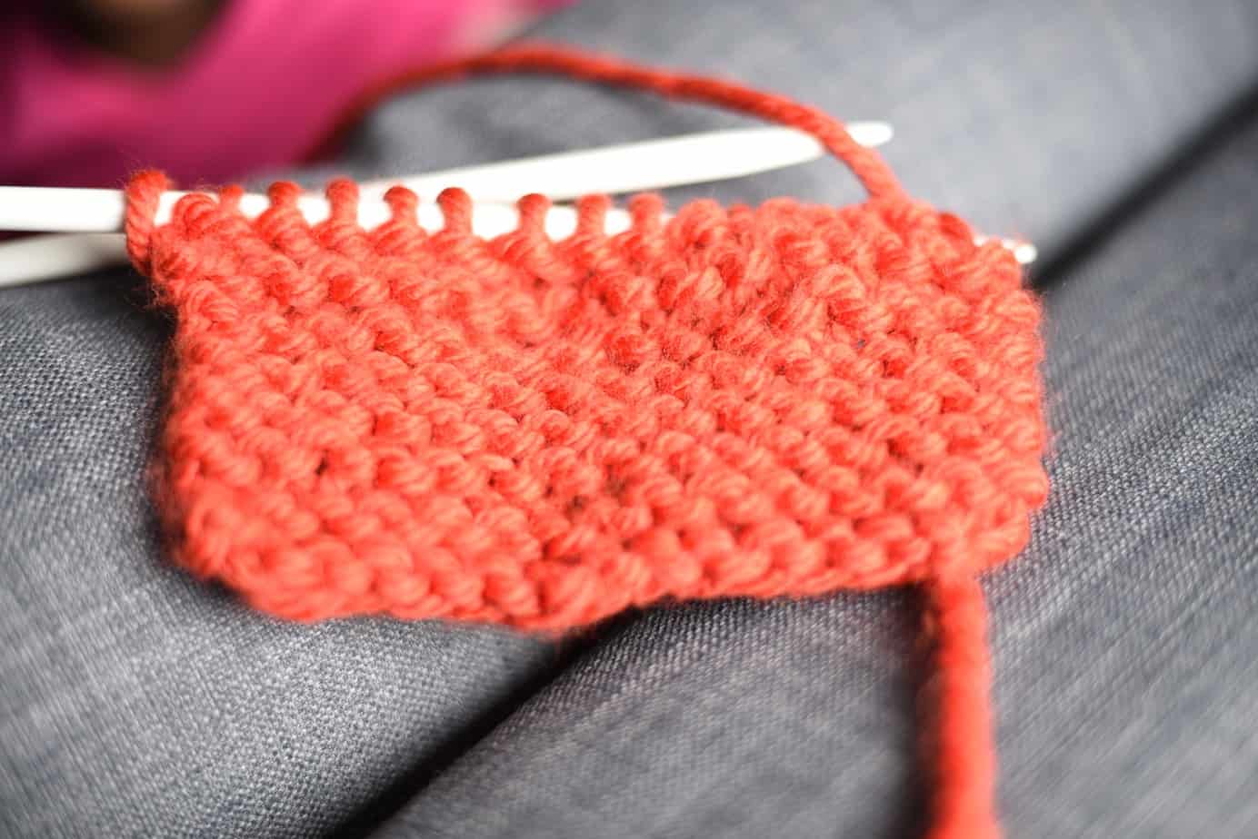 Learning to Knit with JoAnn Stores