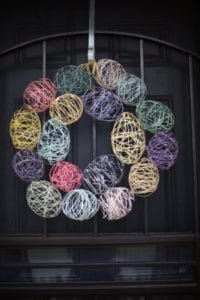 DIY Easter Egg Wreath