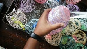 DIY Easter Egg Wreath