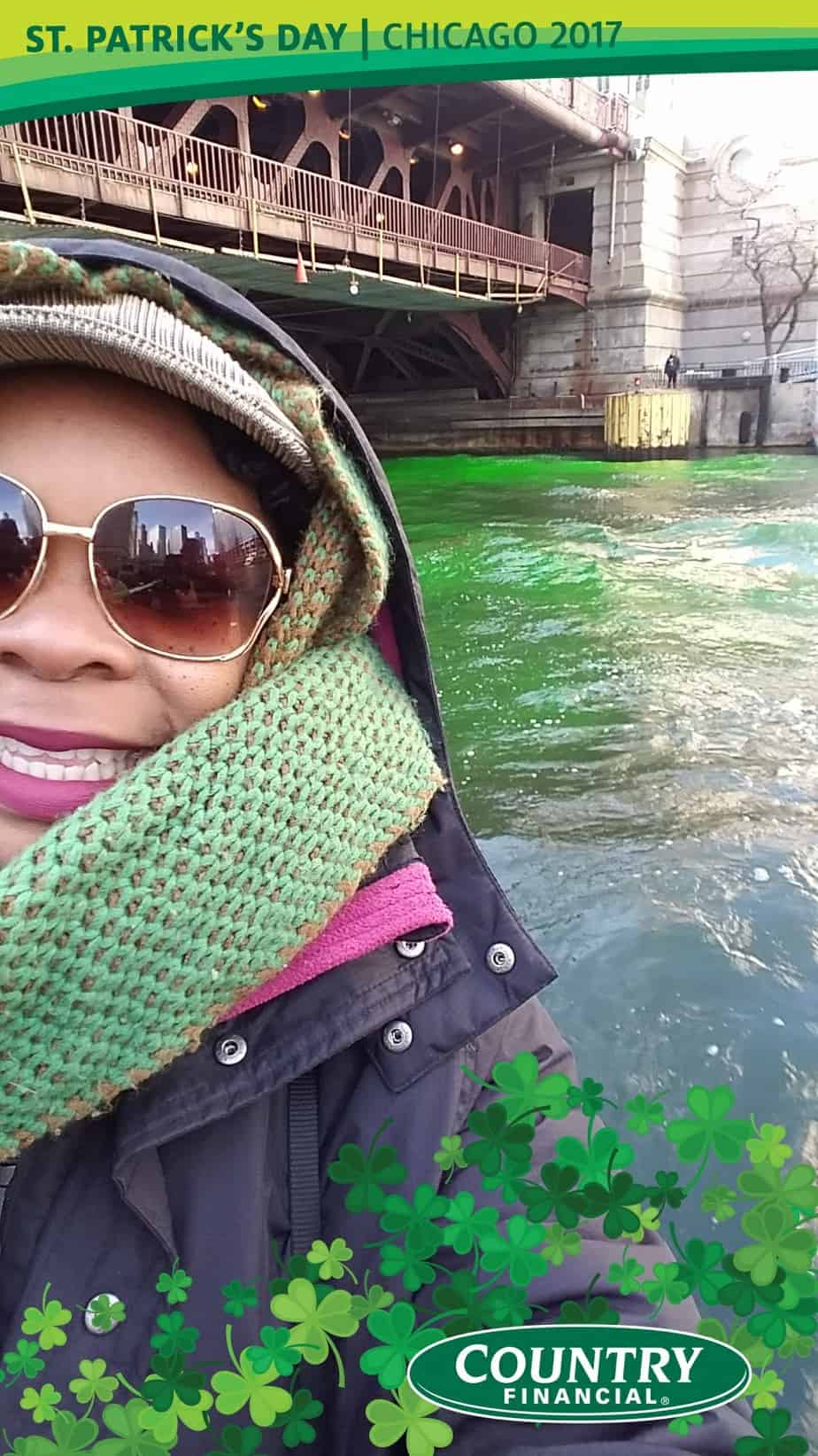 Dyeing the Chicago River Green 