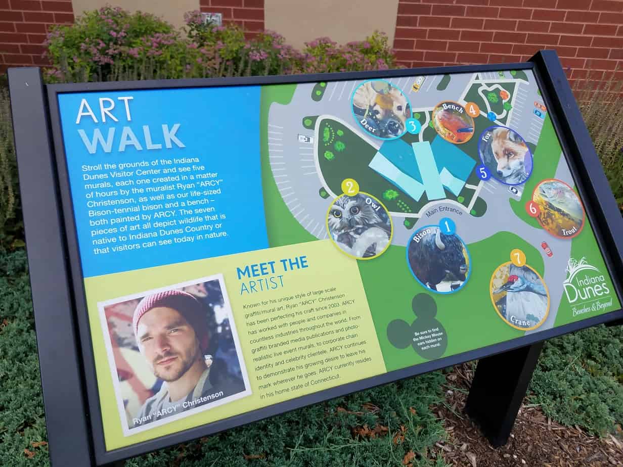 Indiana Dunes Visitor Center Art Walk