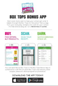Box Tops Bonus App