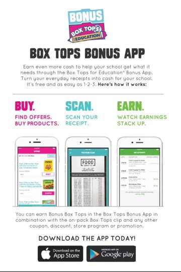Box Tops Bonus App