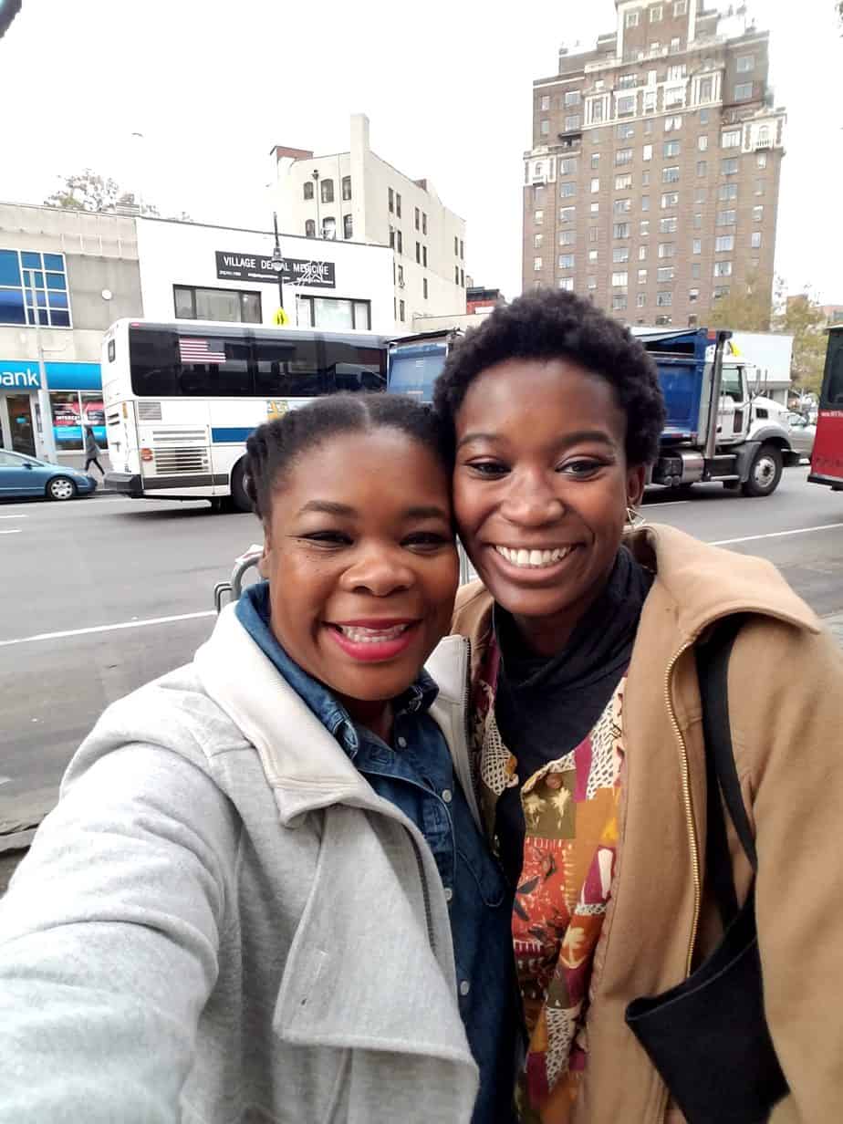 Natasha Nicholes from Houseful Of Nicholes and Erin Taylor from Wild Captivity in East Village New York 