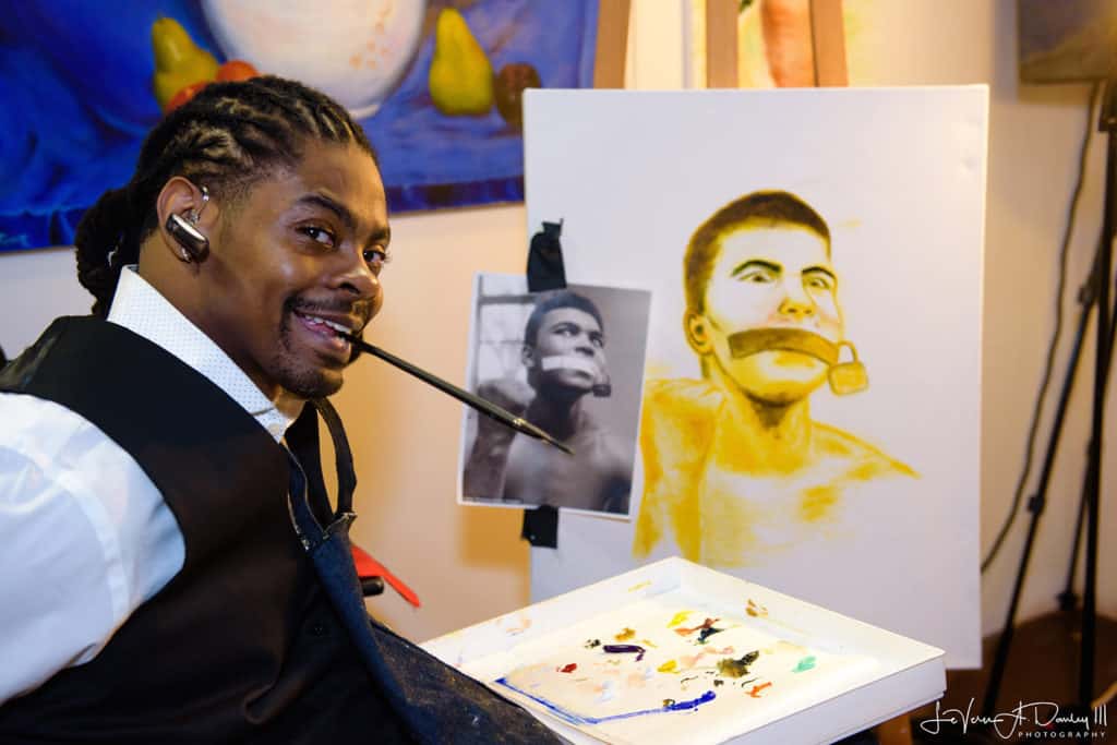 Harlem Fine Arts Show Artist Antonio Davis 