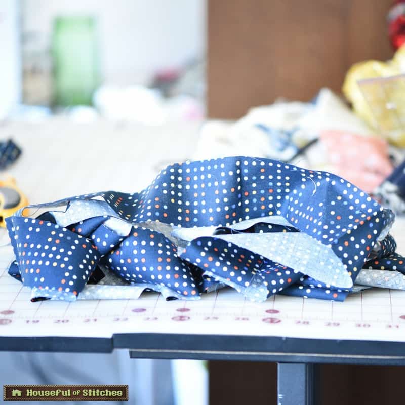 RIbbon Box Quilt Binding