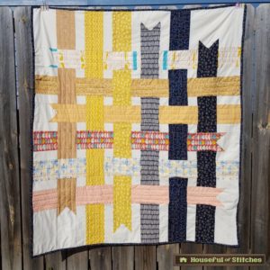 Ribbon Box Quilt Front