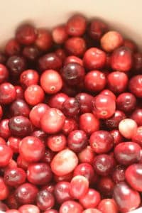 Ove-Drying Cranberries
