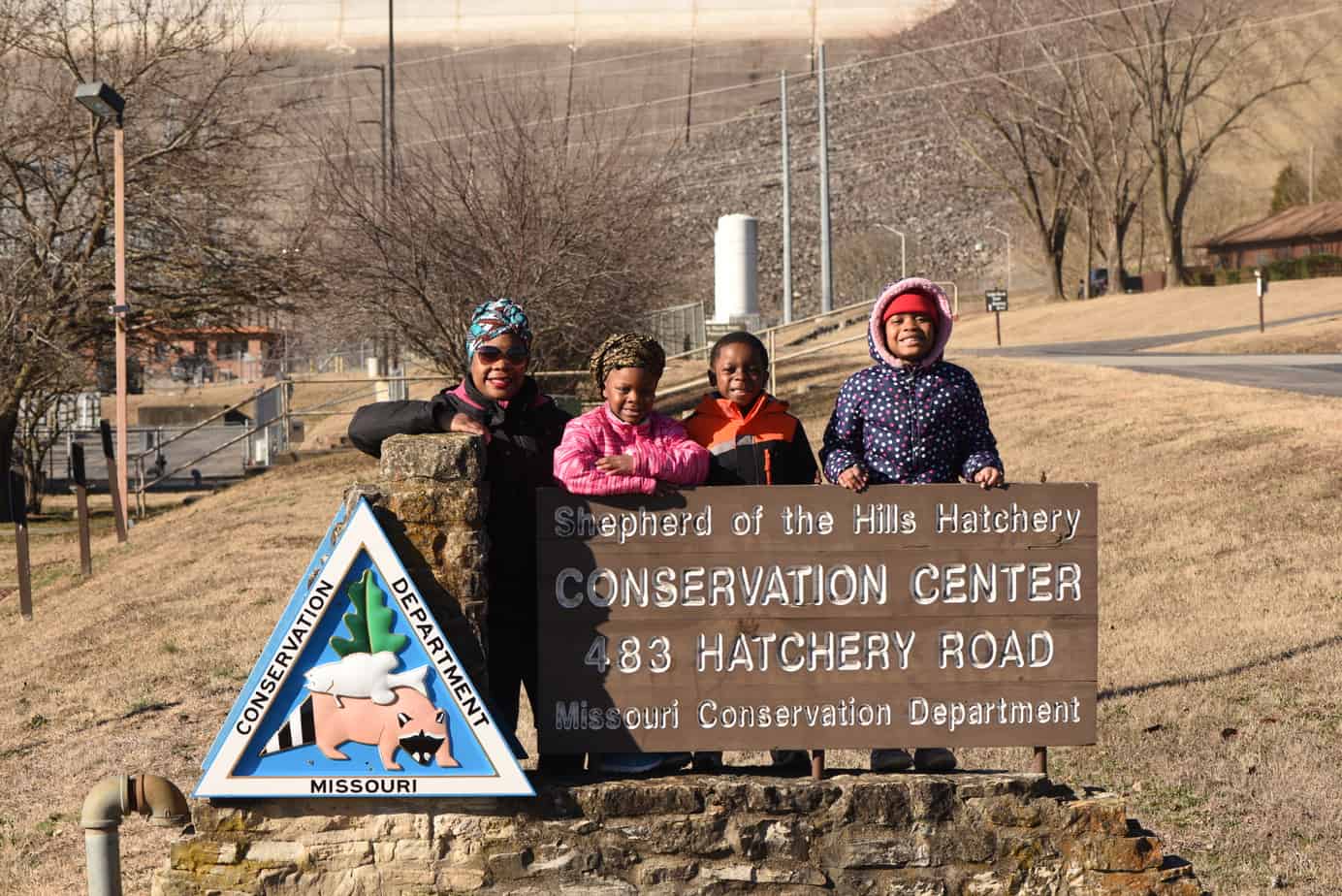 Shepherd of the Hills Fish Hatchery - Free Family fun in Branson, Missouri Here you can feed raised trout, and learn about birds and animals in Missouri