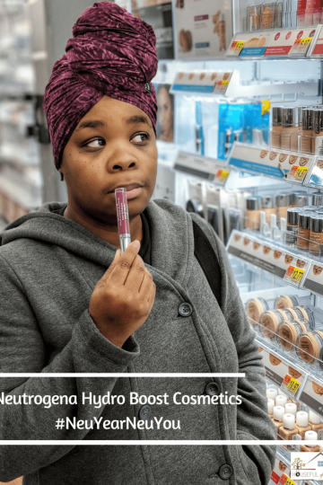 Neutrogena Hydro Boost Cosmetics #NeuYearNeuYou