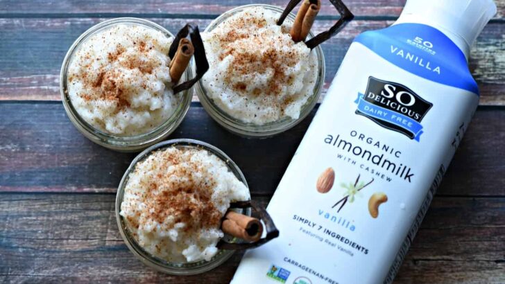 Dairy Free Rice Pudding