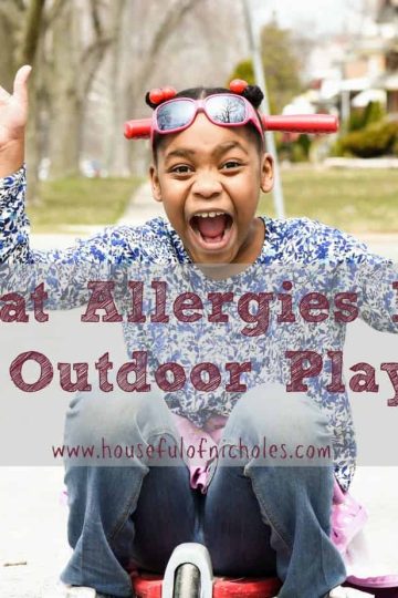 Combat Allergies During Outdoor Play