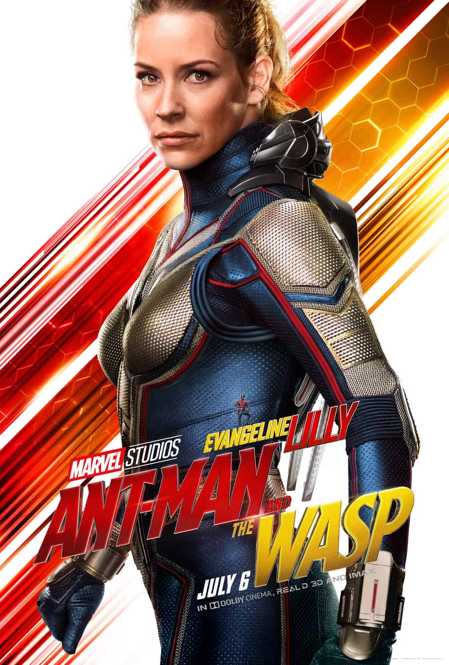 Evangeline Lilly as The Wasp 
