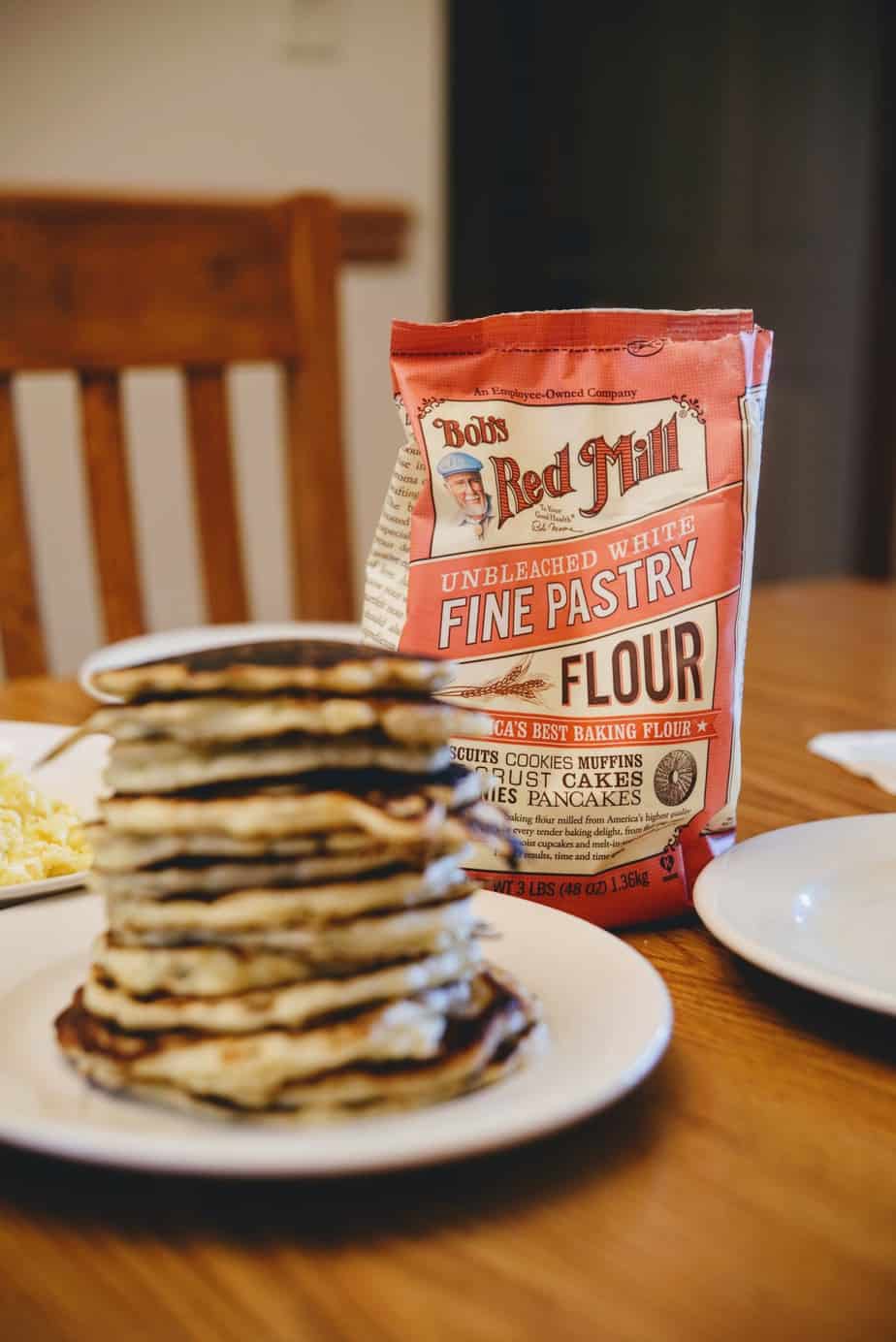 Have pancakes whenever you want with this homemade pancake mix. This mix serves up pancakes light and fluffy and perfect for Saturday morning breakfast. 